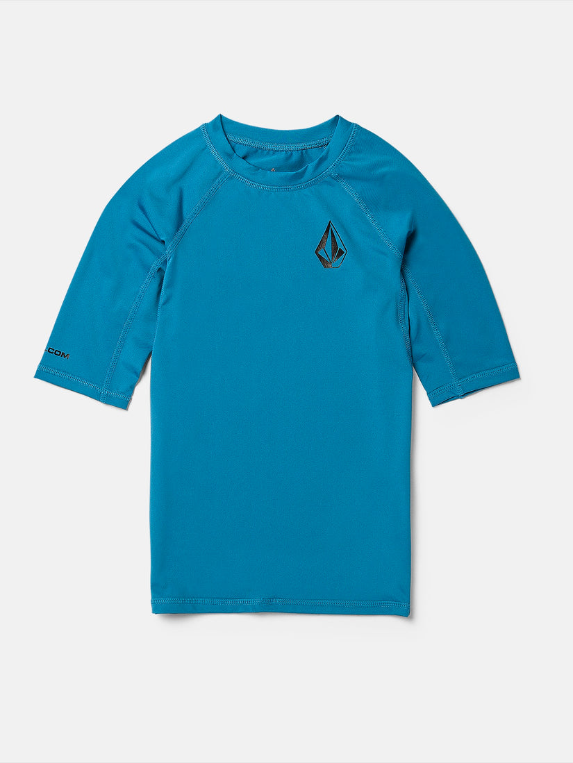 Big Boys Lido Short Sleeve Shirt - Tidal Blue