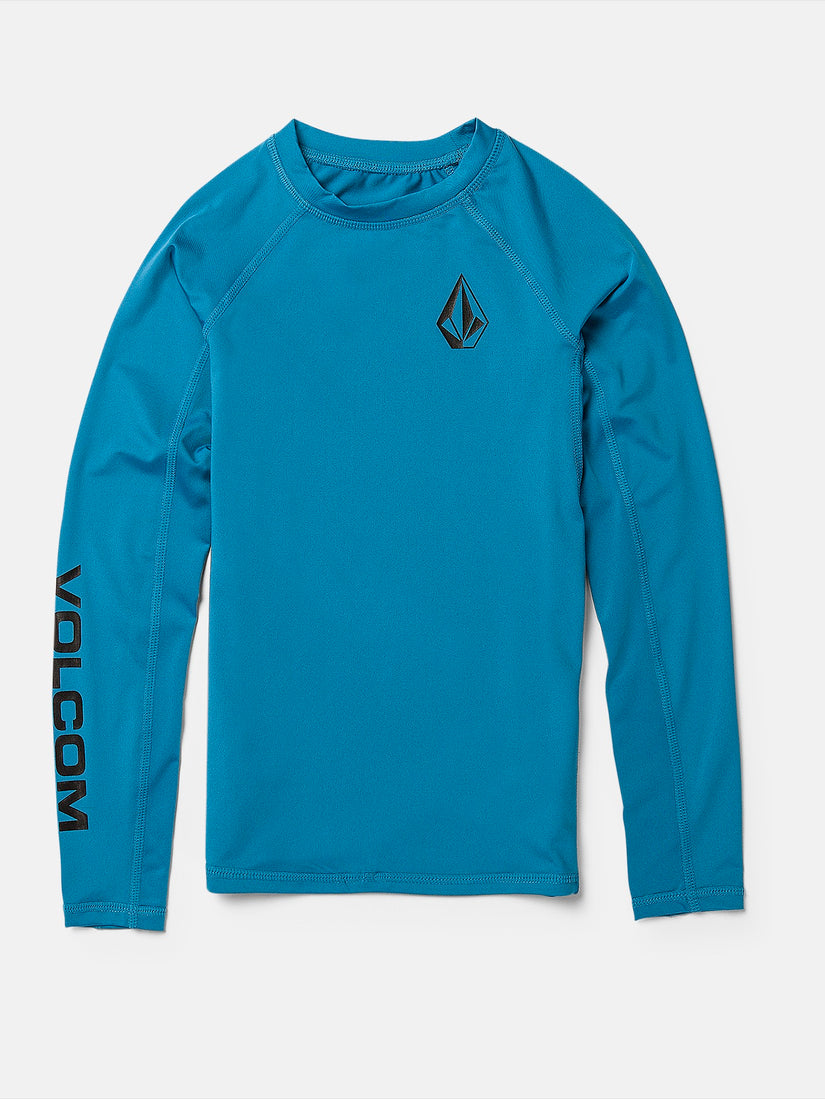 Big Boys Lido Long Sleeve Shirt - Tidal Blue