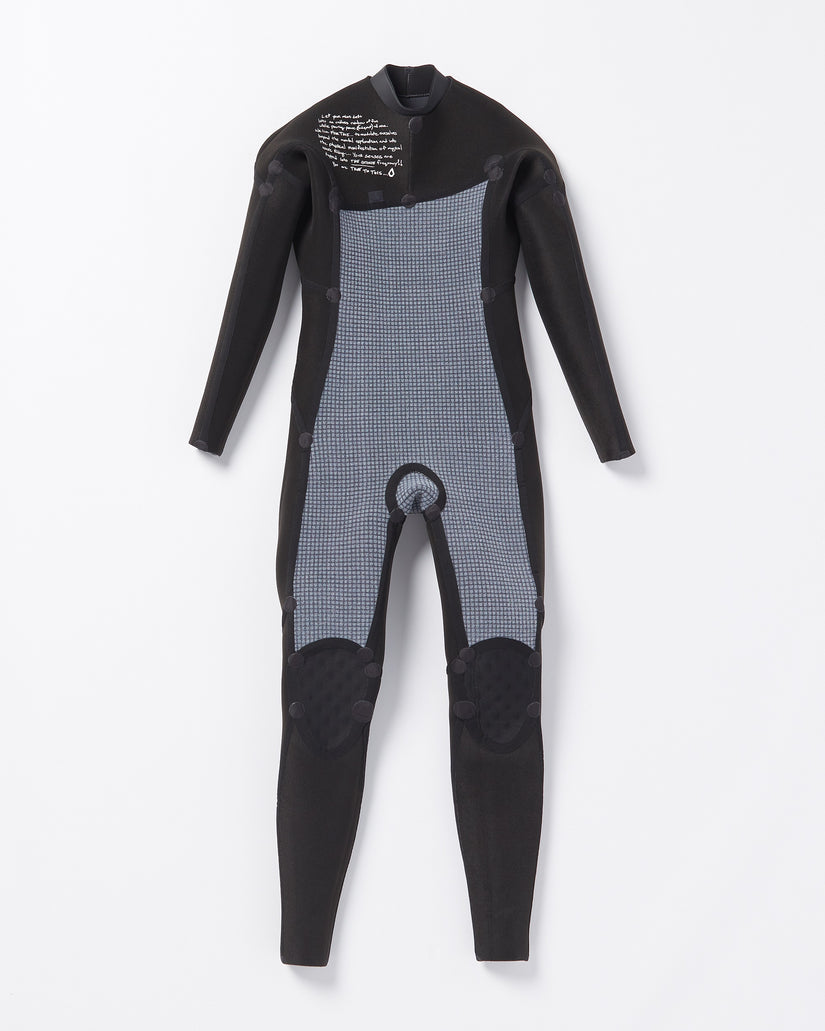 Big Boys Modulator 3/2mm Chest Zip Long Sleeve Fullsuit - Charcoal