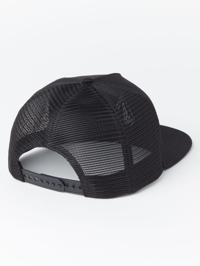 V Full Stone Trucker Hat - Black