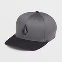 Full Stone Flexfit Hat - Asphalt Black