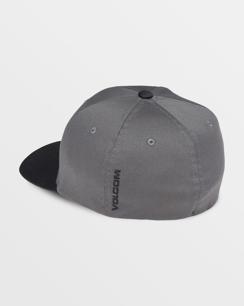 Full Stone Flexfit Hat - Asphalt Black