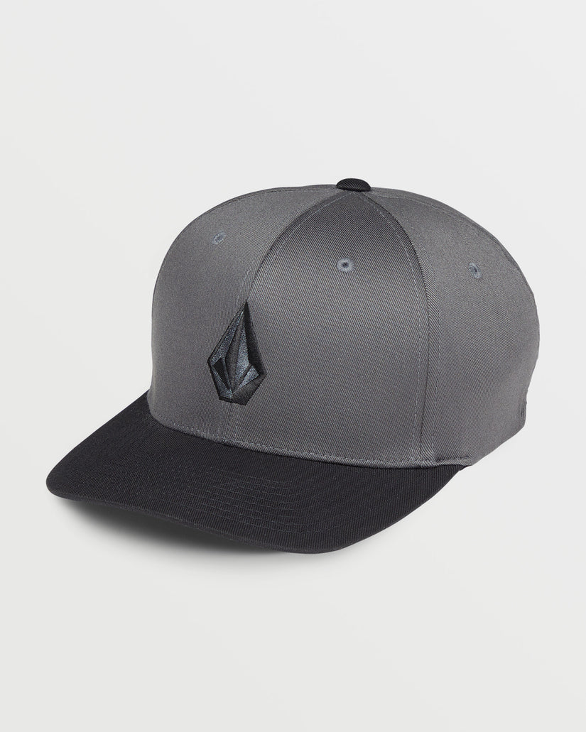 Full Stone Flexfit Hat - Asphalt Black