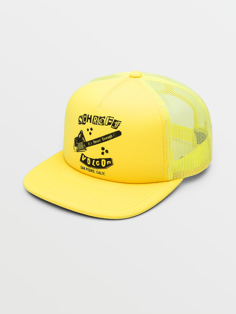 Schroff X Volcom Cheese Hat - Blazing Yellow