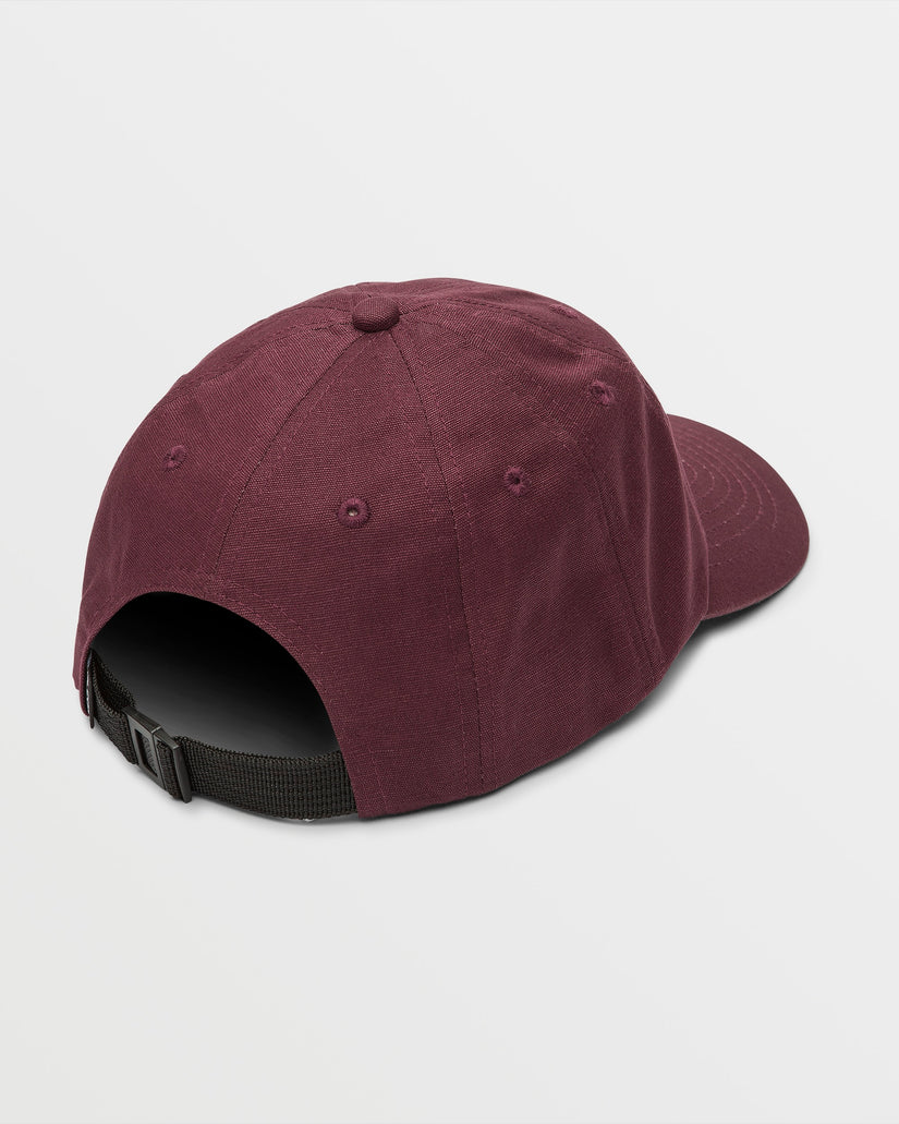 Ramp Stone Adjustable Hat - Merlot