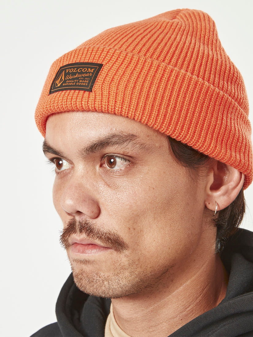 Volcom Workwear Beanie - Orange