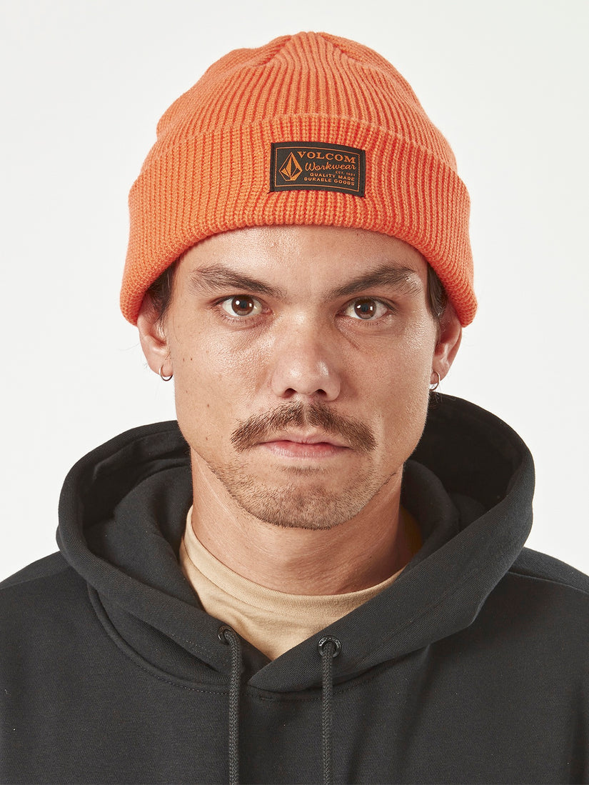 Volcom Workwear Beanie - Orange