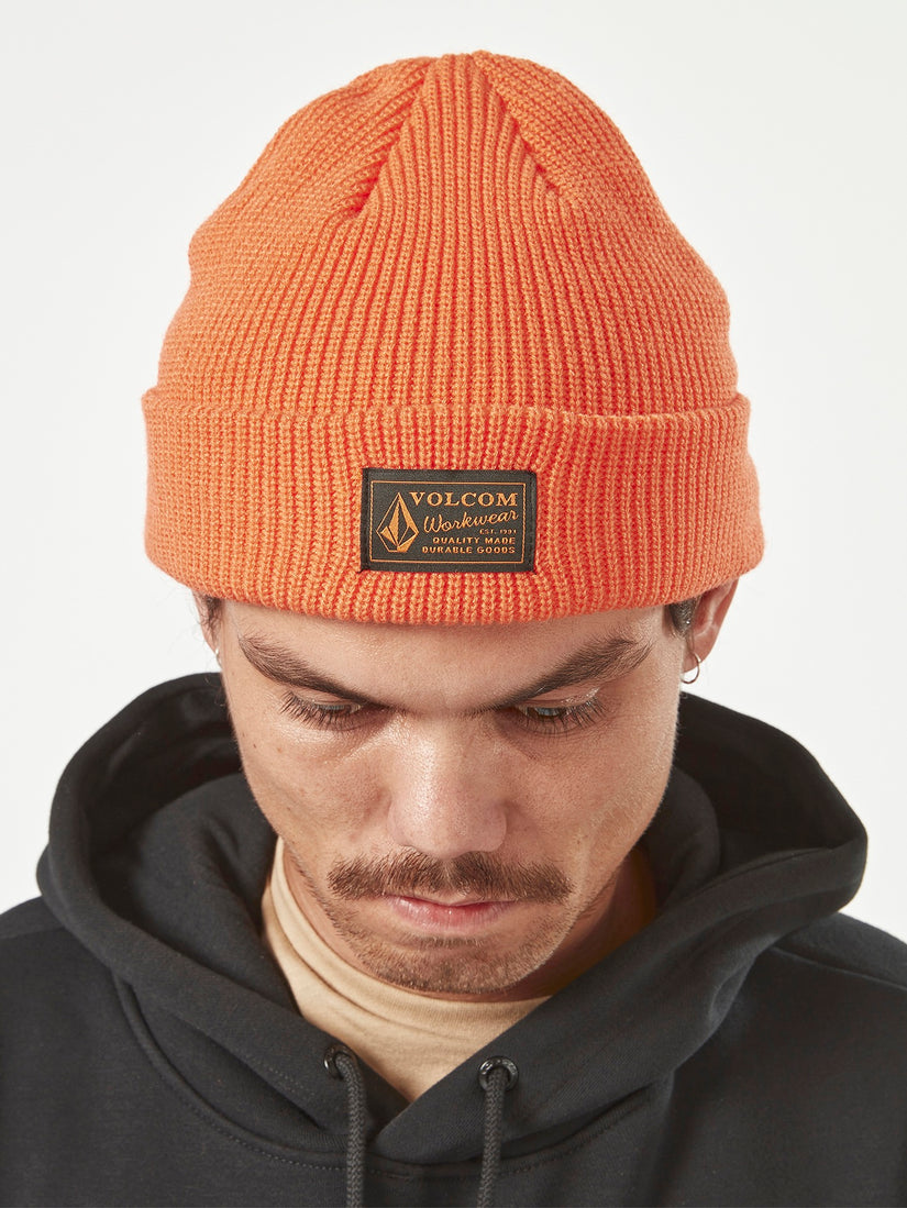 Volcom Workwear Beanie - Orange