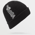 Stone Bar Beanie - Black