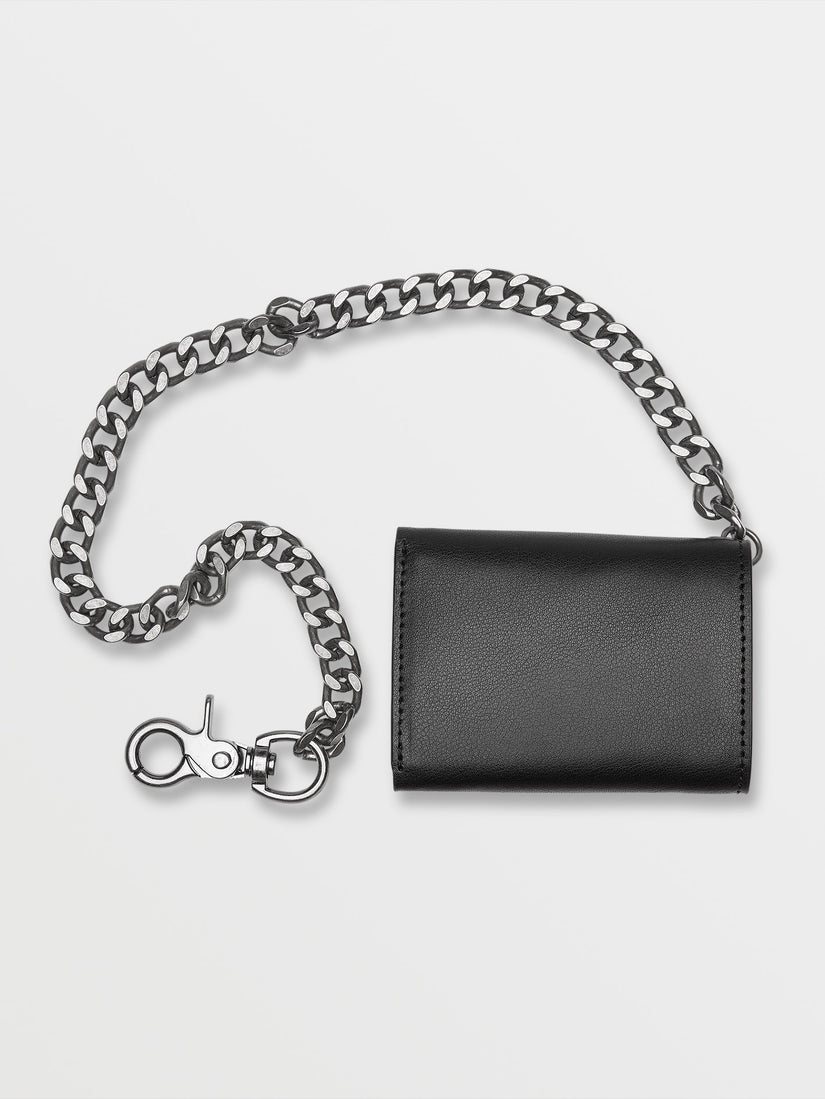 Pistol Leather Wallet - Black