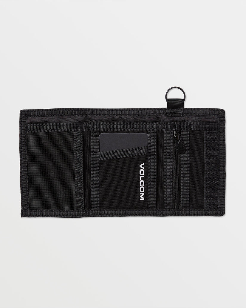 Box Stone Wallet - Black