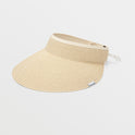 Voldora Straw Visor - Natural