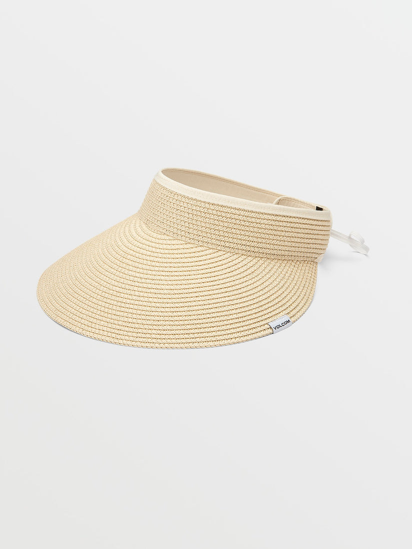 Voldora Straw Visor - Natural