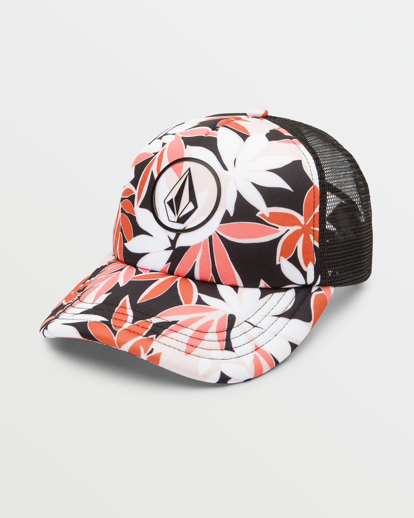 Into Paradise Hat - Electric Coral