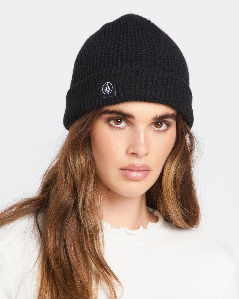 Full Stone Beanie W - Black