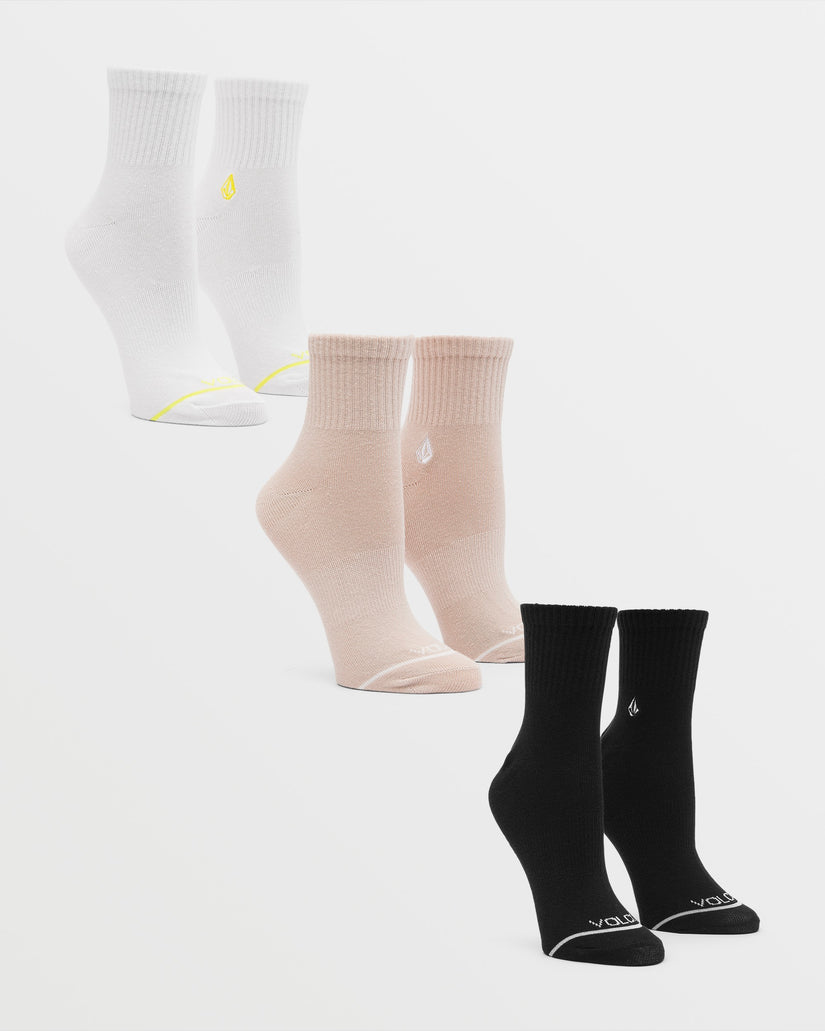 The New Crew Socks 3 Pack - Assorted Colors