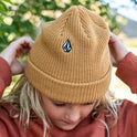 Big Boys Full Stone Beanie - Mustard