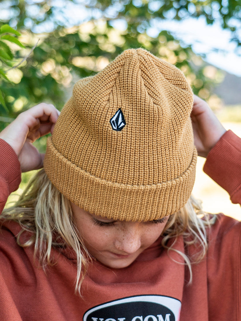 Big Boys Full Stone Beanie - Mustard