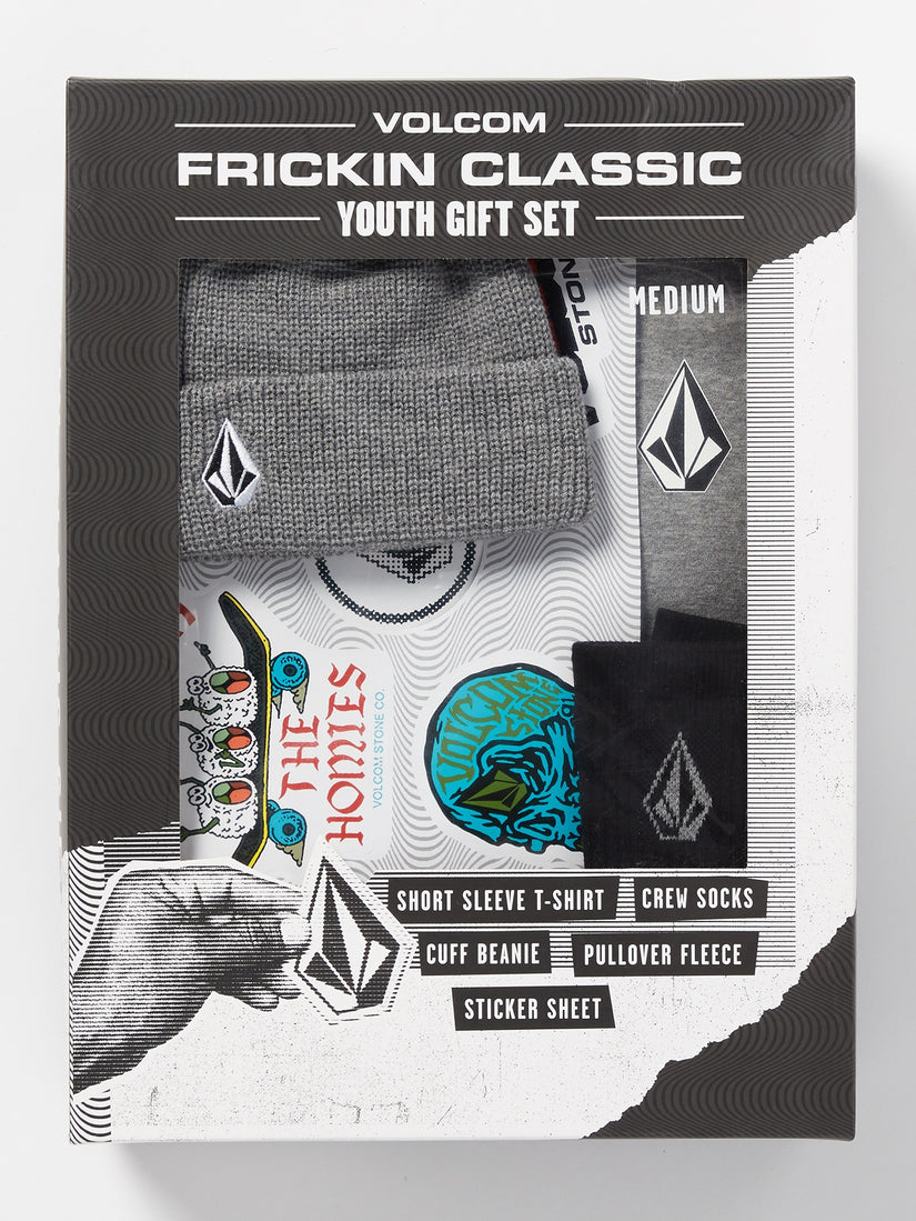 Kids 2023 Frickin Classic Gift Set - Heather Grey