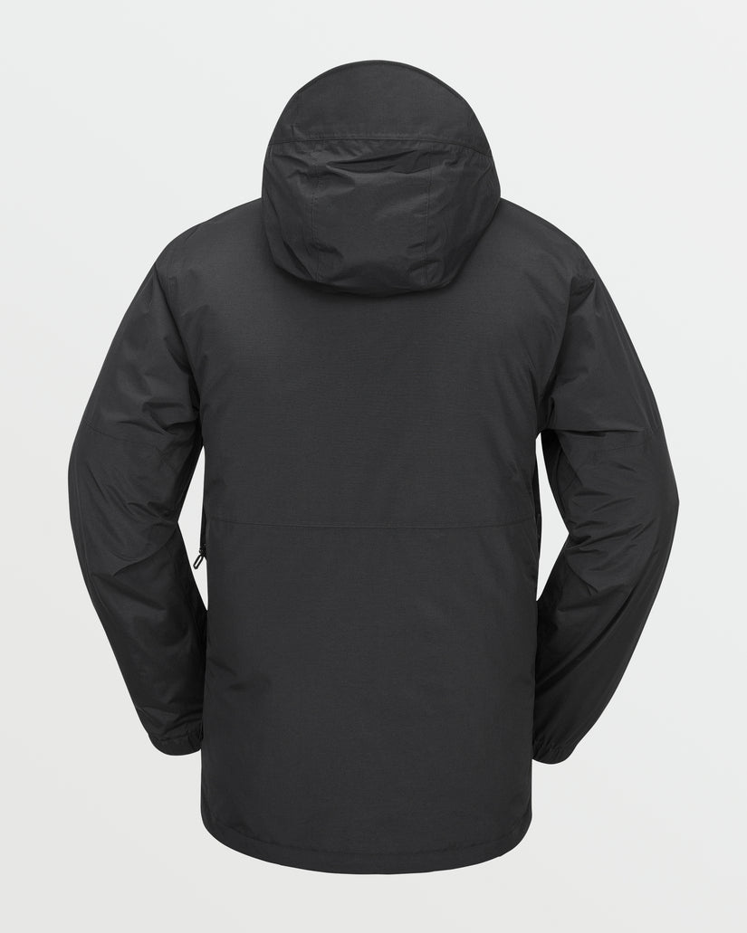 Mens L Insulated Gore-Tex Jacket - Black