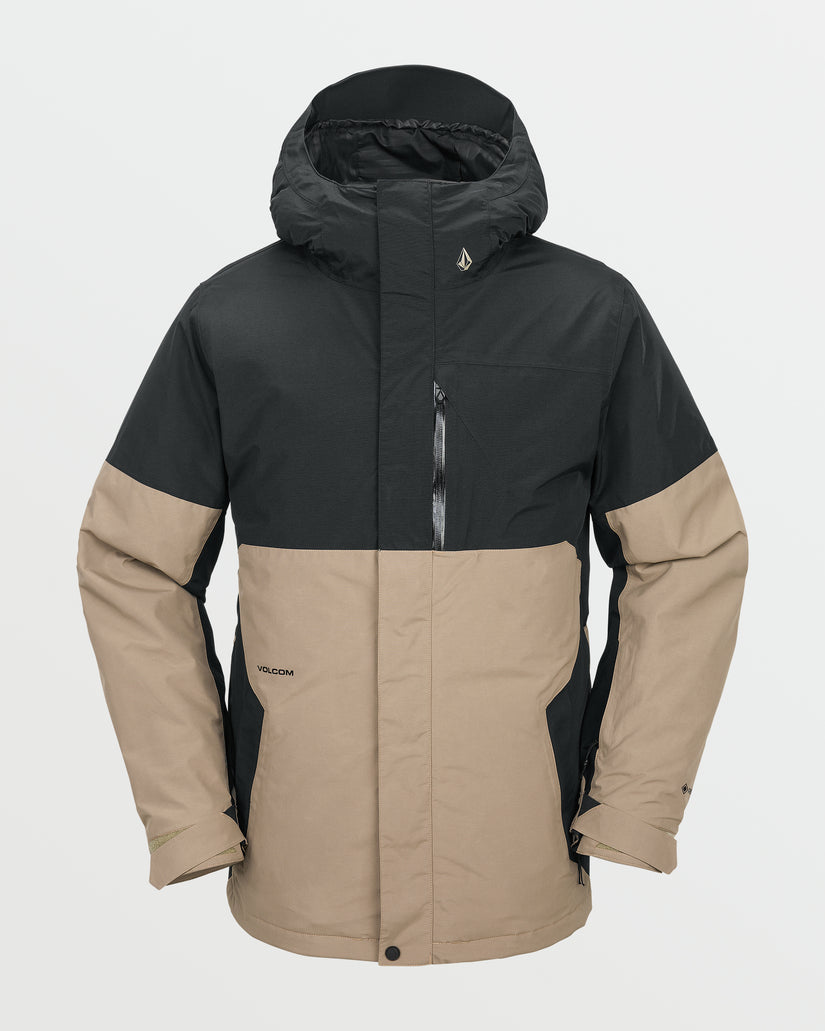 Mens L Insulated Gore-Tex Jacket - Chestnut Brown