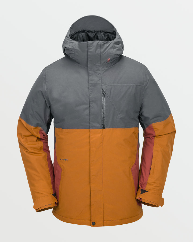 Mens L Insulated Gore-Tex Jacket - Caramel