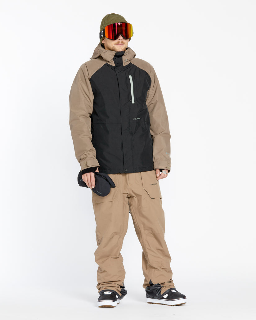 Mens Dua Insulated Gore Jacket - Chestnut Brown