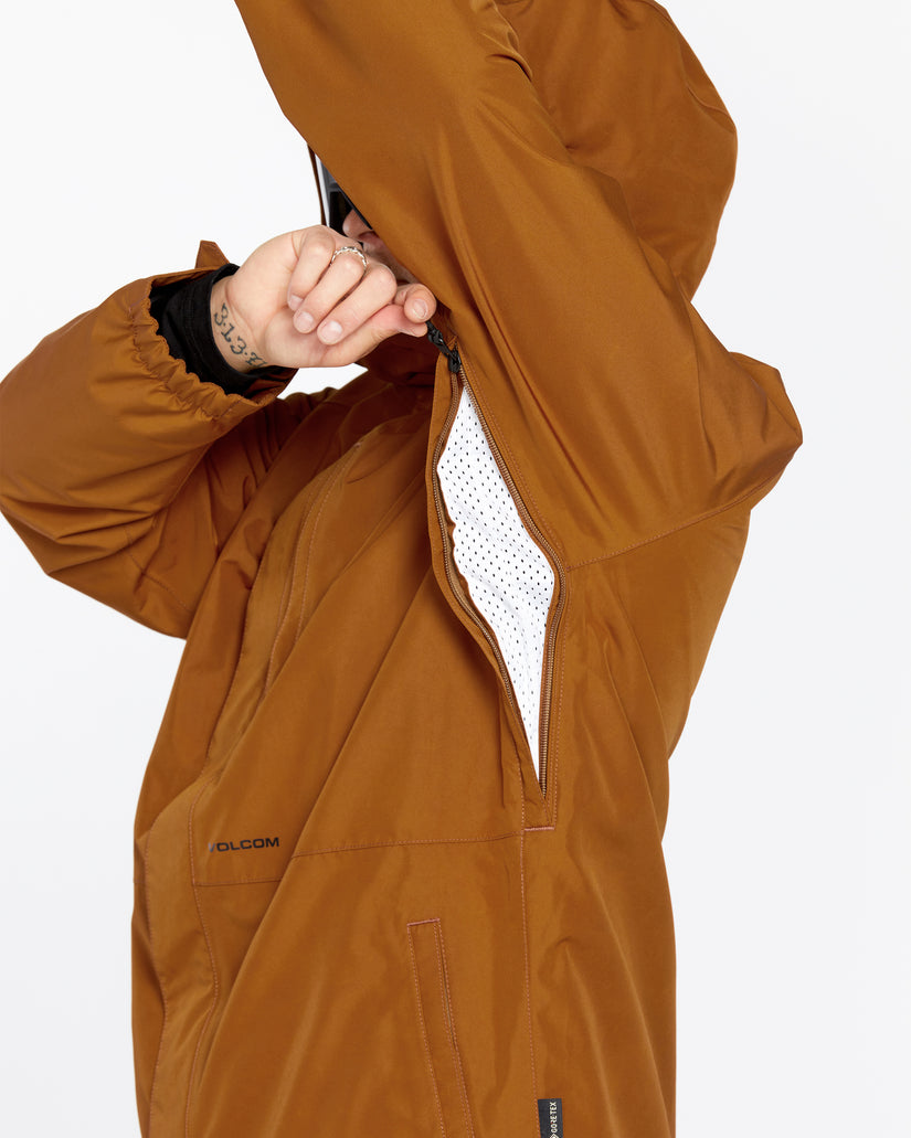 Mens Dua Insulated Gore Jacket - Caramel