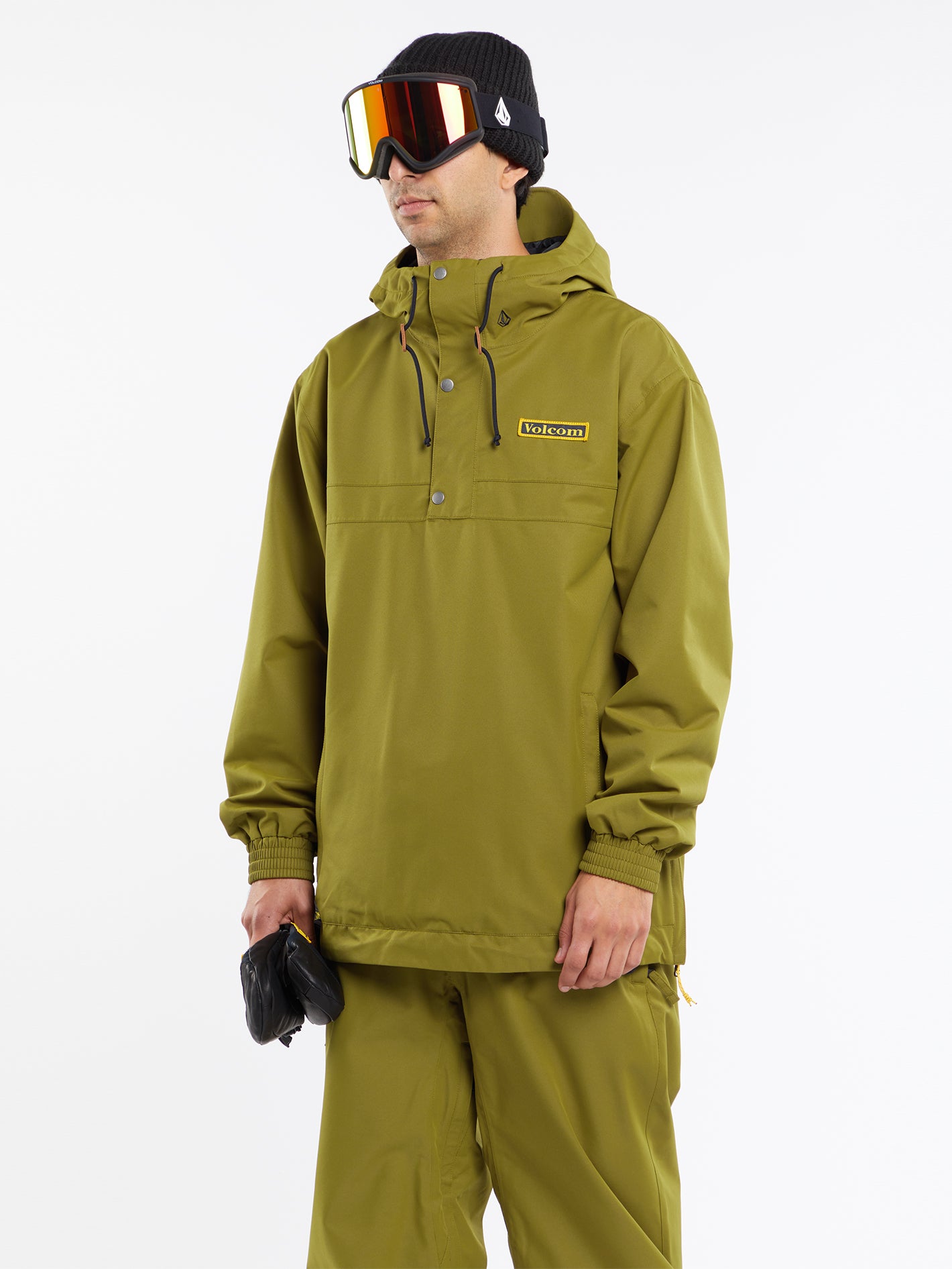 Mens Longo Pullover Jacket - Moss – Volcom US