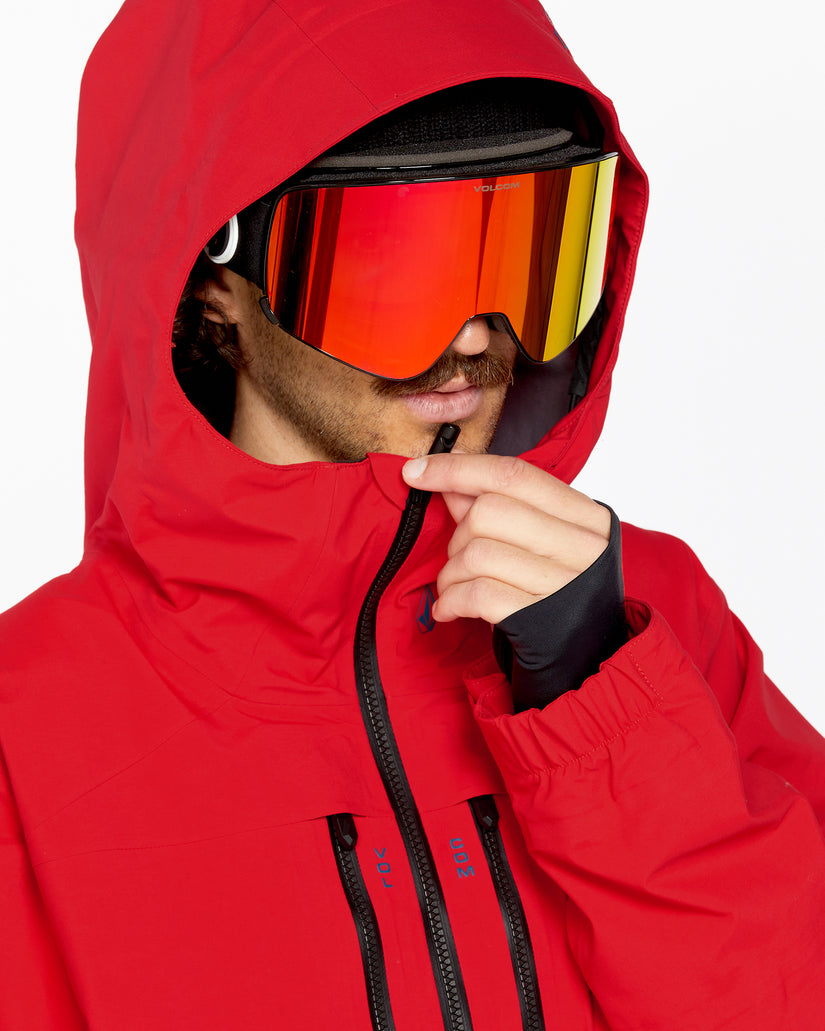 Mens Guide Gore-Tex Jacket - Crimson