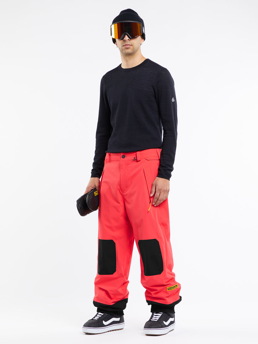 Mens Longo Gore-Tex Pants - Orange