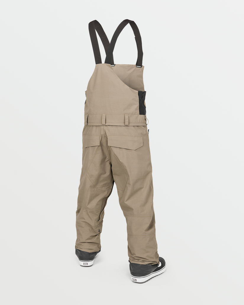 Mens Rain Gore-Tex Bib Overalls - Chestnut Brown | Volcom US