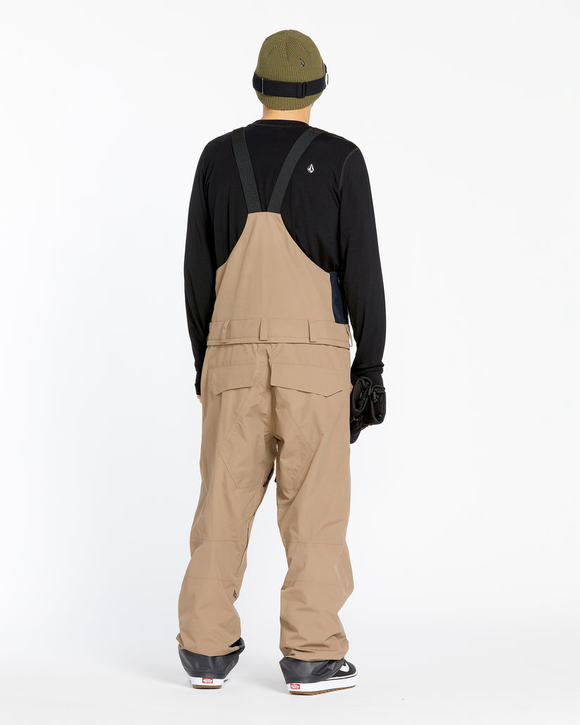 Mens Rain Gore-Tex Bib Overalls - Chestnut Brown | Volcom US