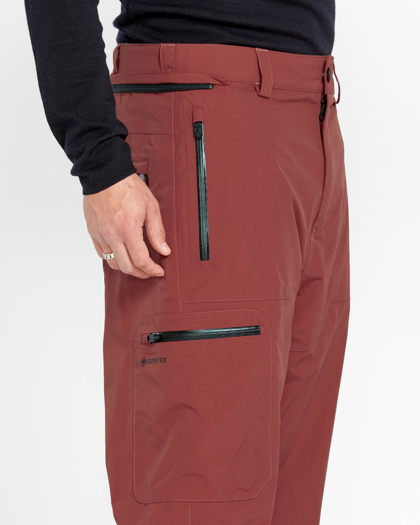 Mens L Gore-Tex Pants - Redwood