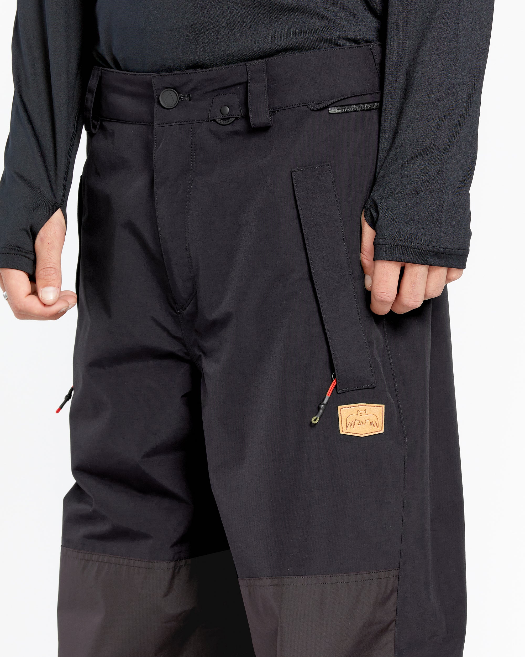 Mens Longo Gore-Tex Pants - Black - BLACK / XXS