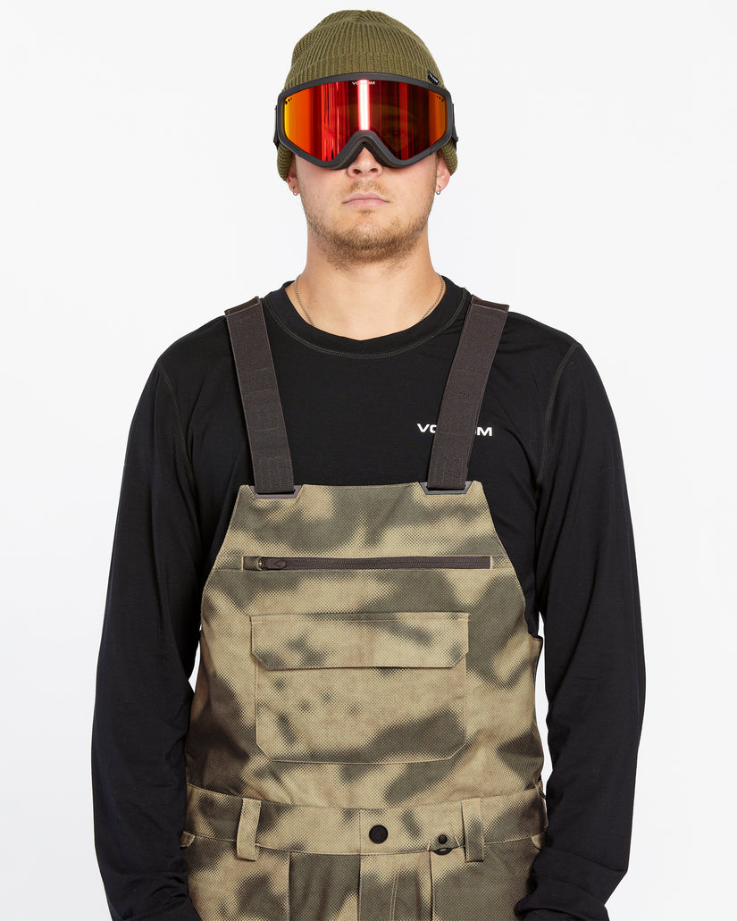 Mens Roan Bib Overalls - Camouflage