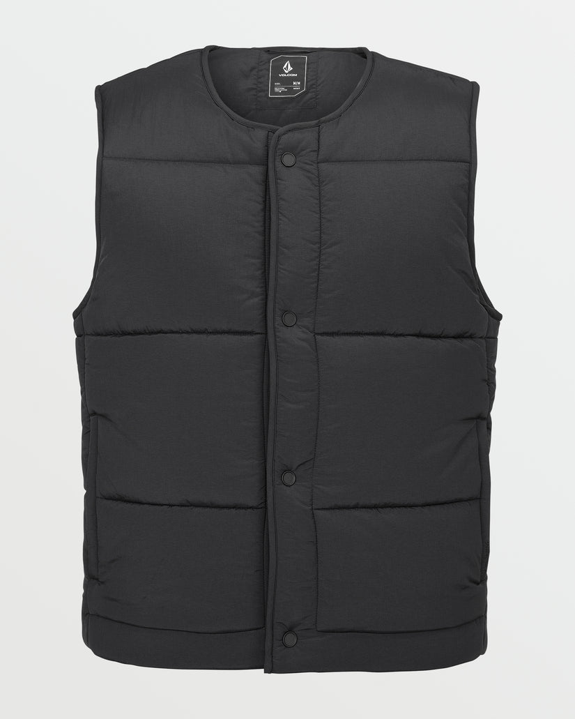 Mens Layered Up Vest - Black