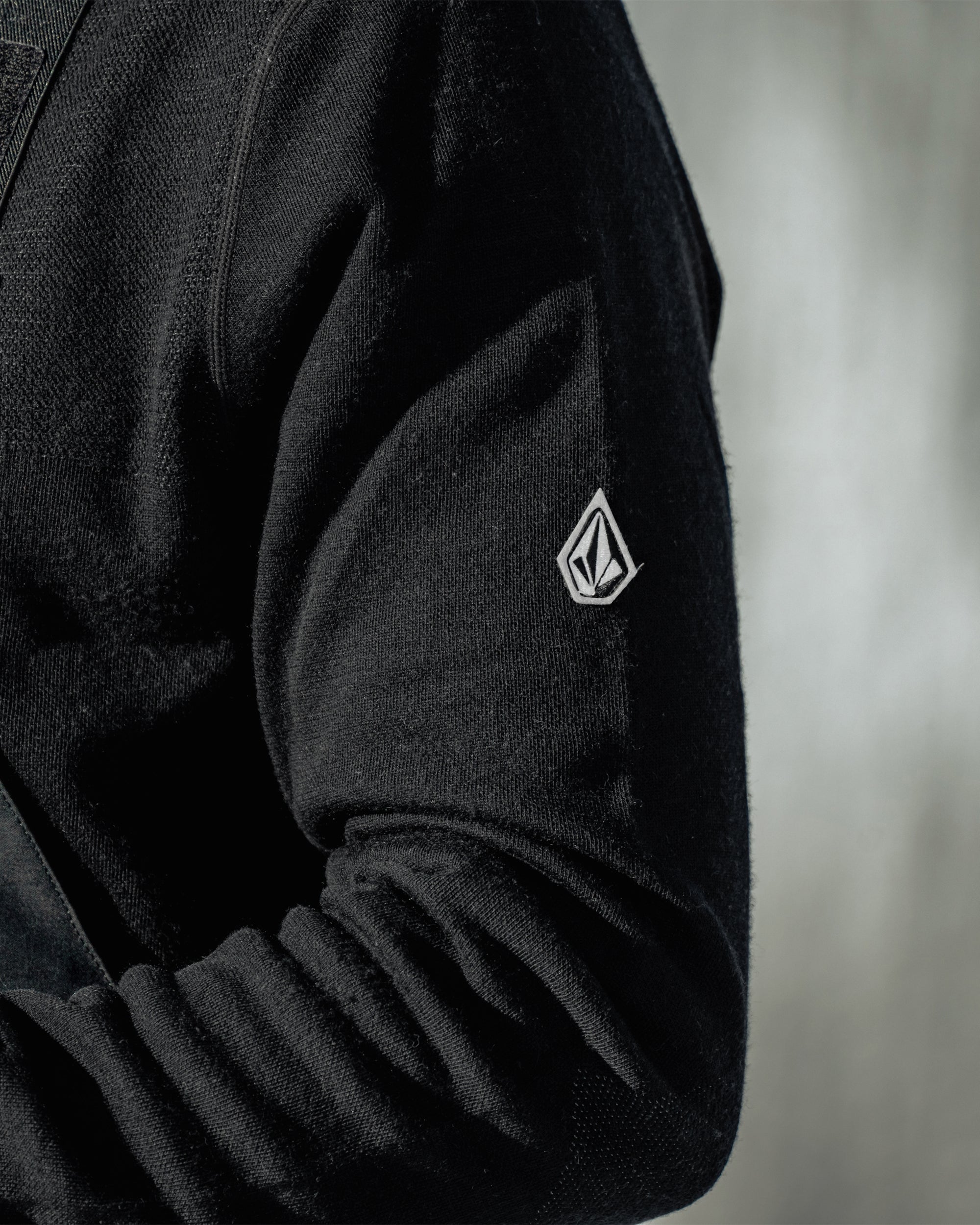 Mens Engineered Crew - Black - BLACK / S