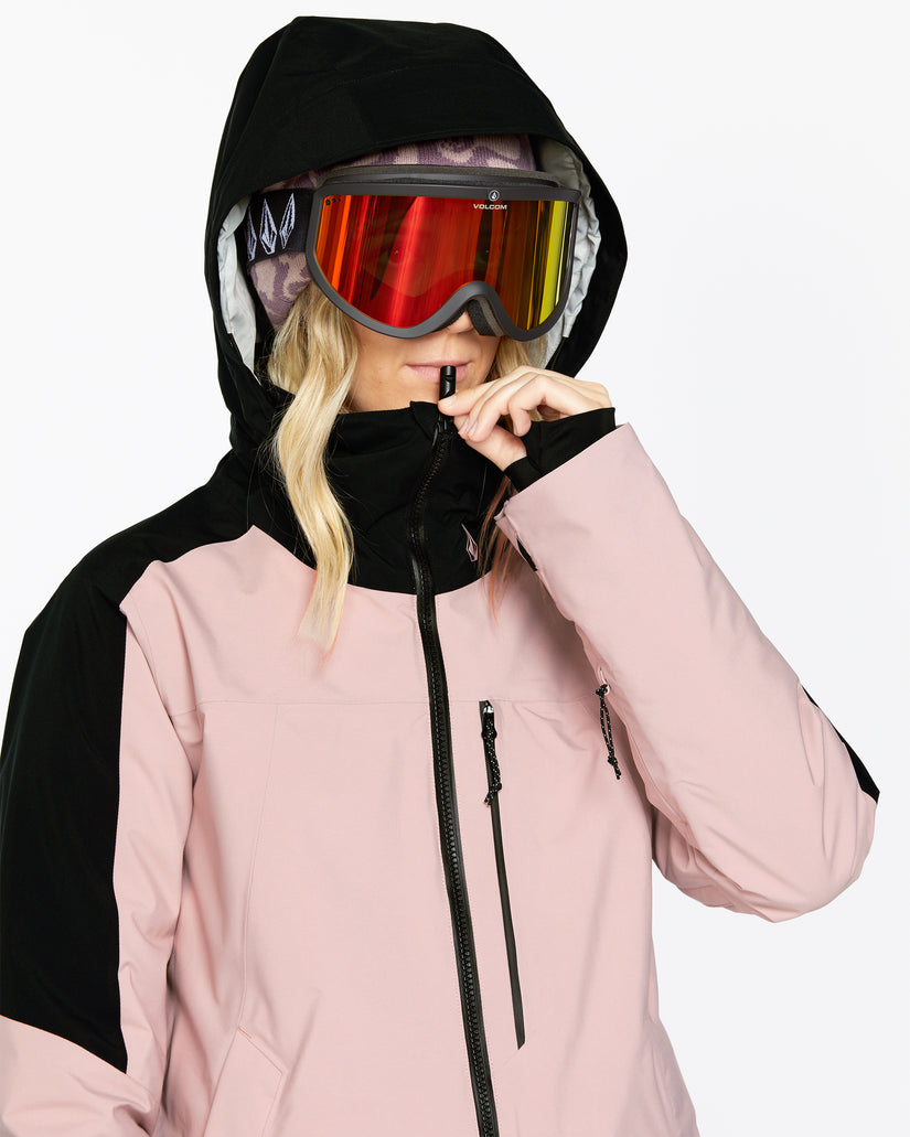 Womens 3D Stretch Gore Jacket - Adobe Rose