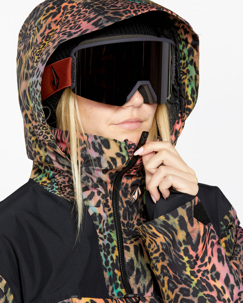 Womens Fern Insulated Gore Pullover - Acid