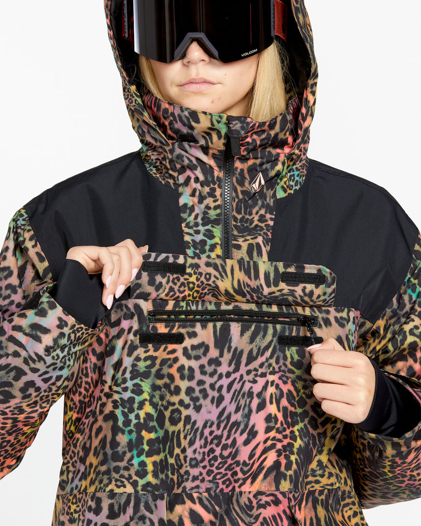 Womens Fern Insulated Gore Pullover - Acid