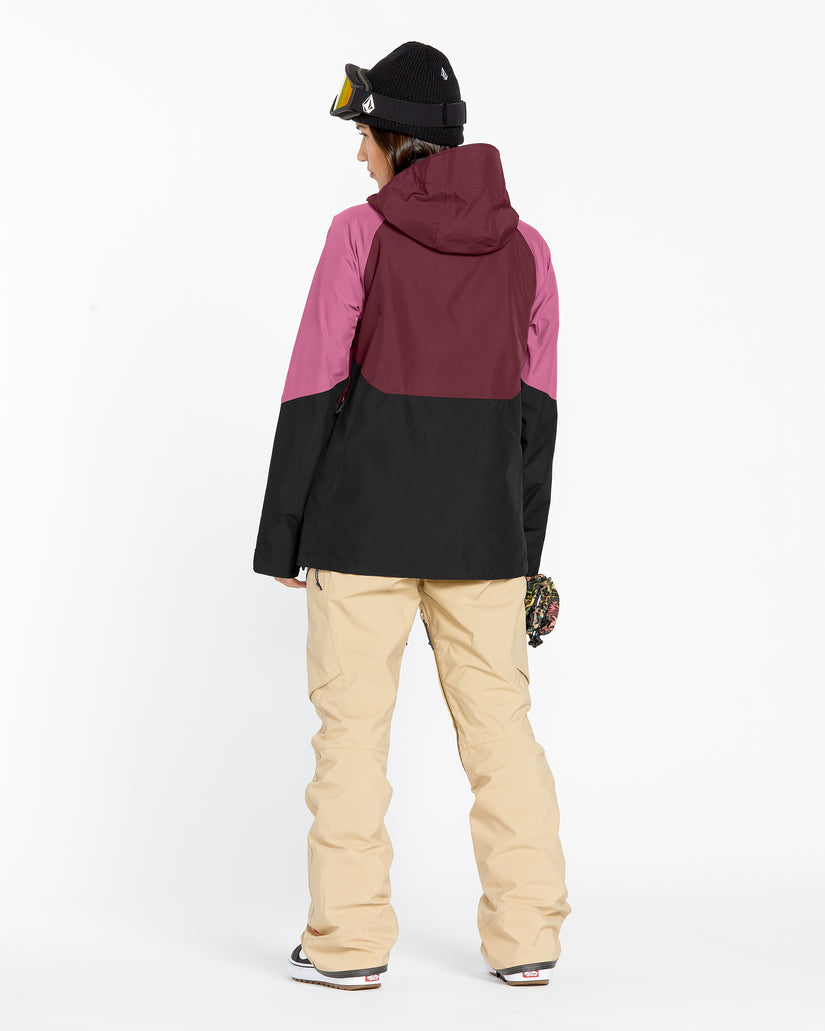 Womens V.Co Aris Insulated Gore Jacket - Burgundy