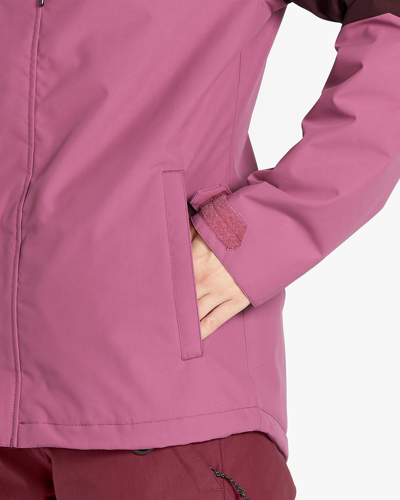 Womens Bolt Insulated Jacket - Blurred Violet