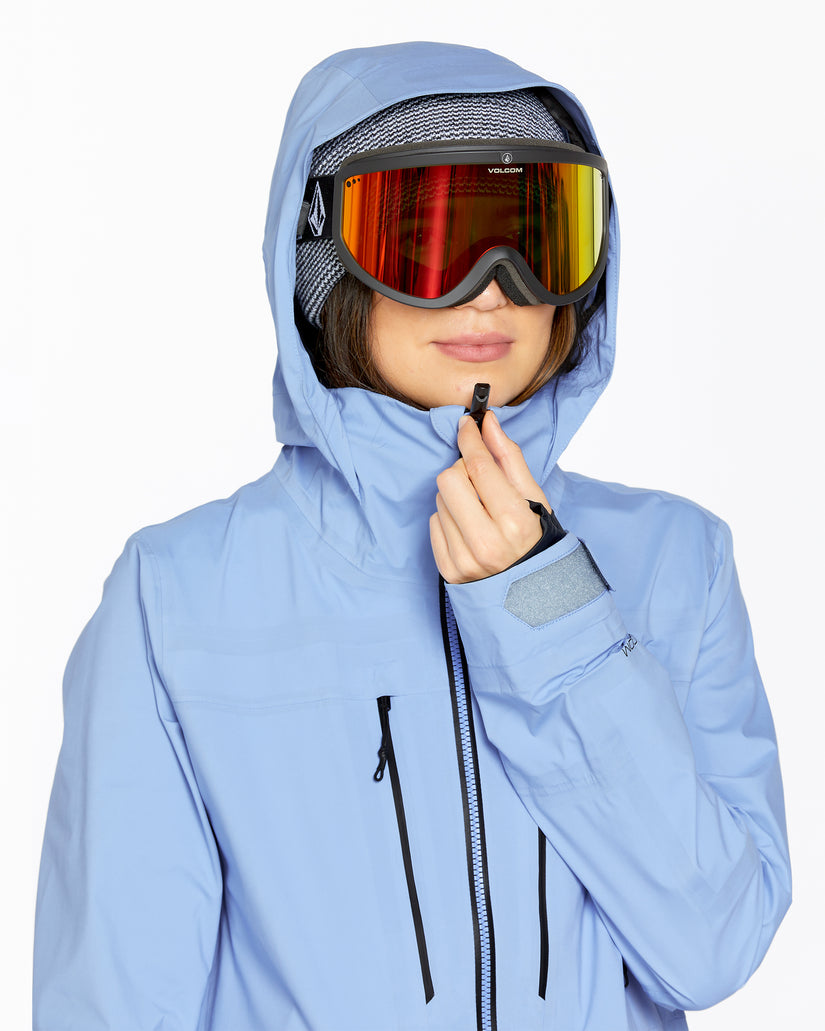 Womens Vs 3L Stretch Gore Jacket - Crystal Blue