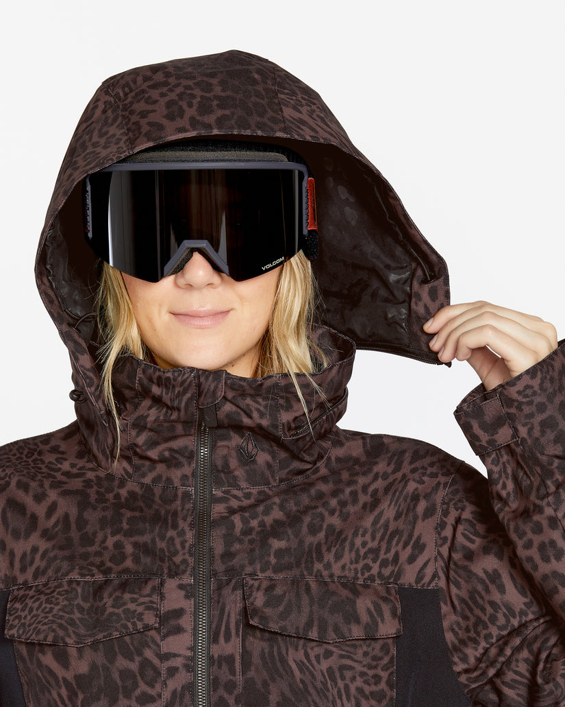 Womens Shiloh Snow Suit - Leopard