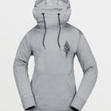 Womens Riding Hydro Pullover - Heather Grey