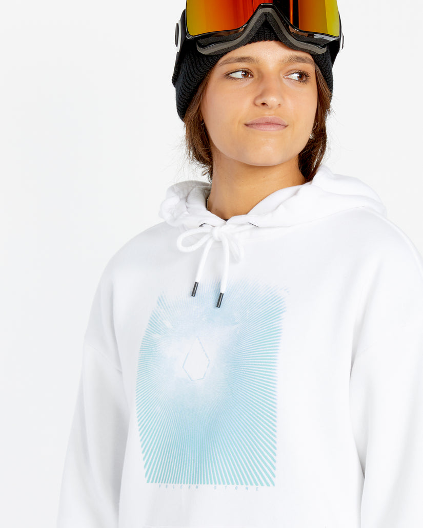 Womens Essential Hoodie - White