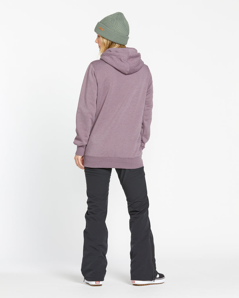 Womens Tower Pullover Fleece - Dusty Lavender