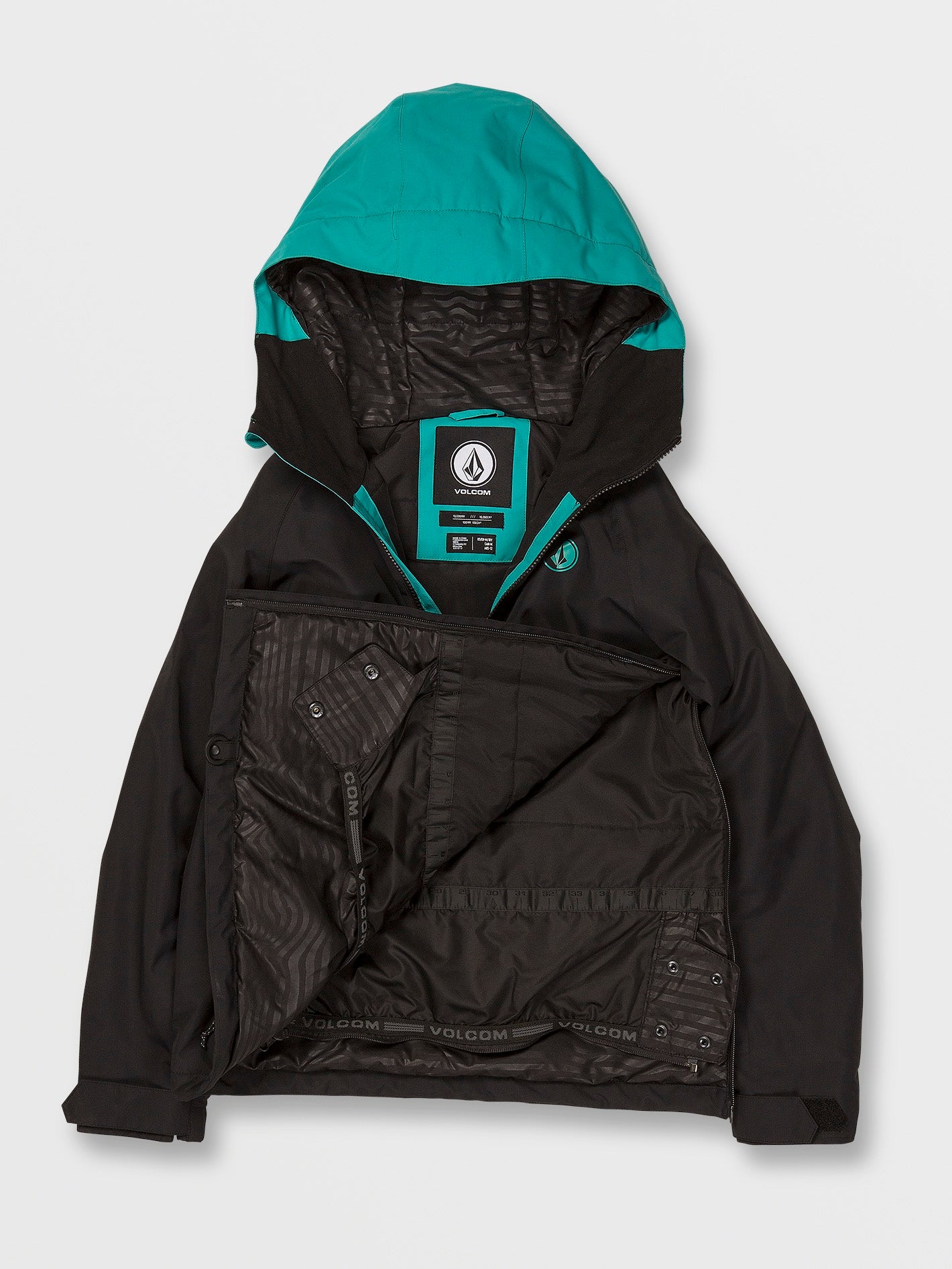 Kids Sluff Insulated Pullover - Black – Volcom US