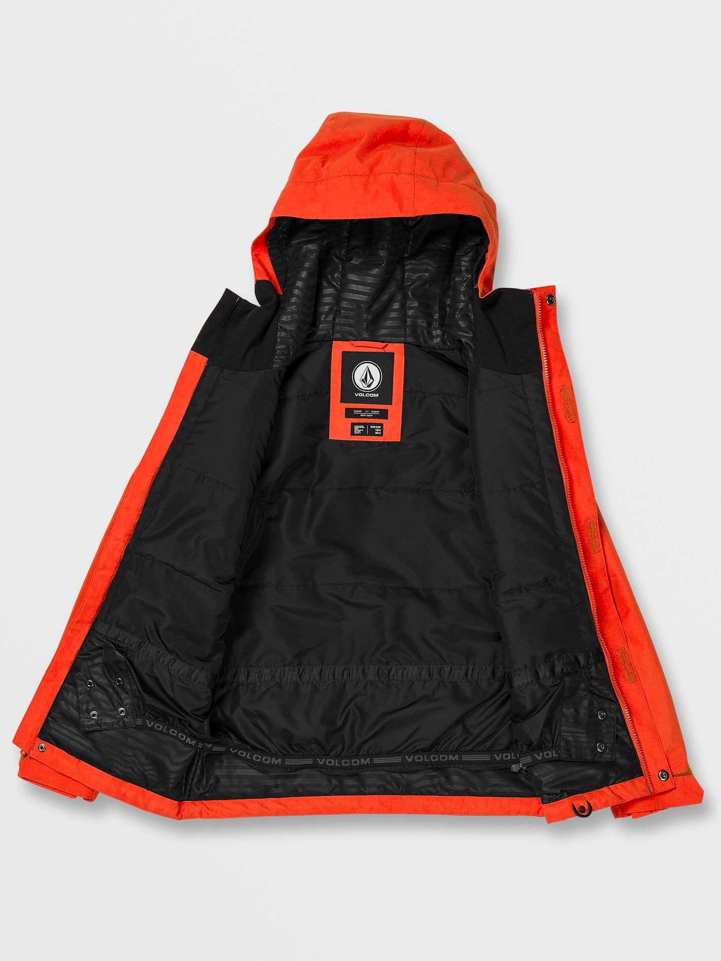 Kids Stone 91 Insulated Jacket - Orange Shock – Volcom US